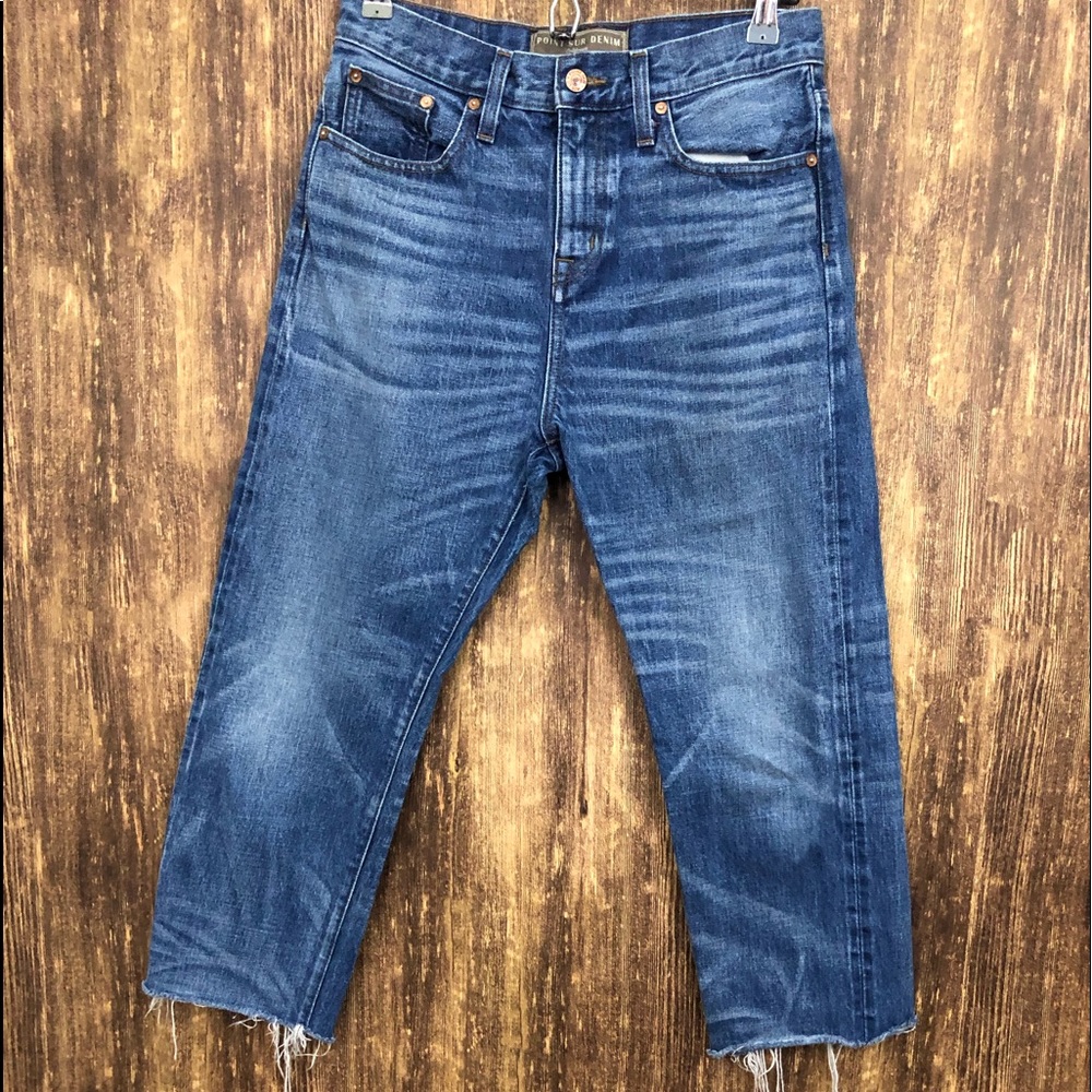 Point Sur J Crew cropped jeans